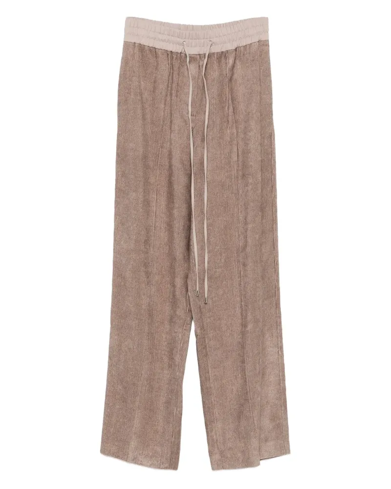 ALYSI Jogginghose aus Cord - Braun Braun