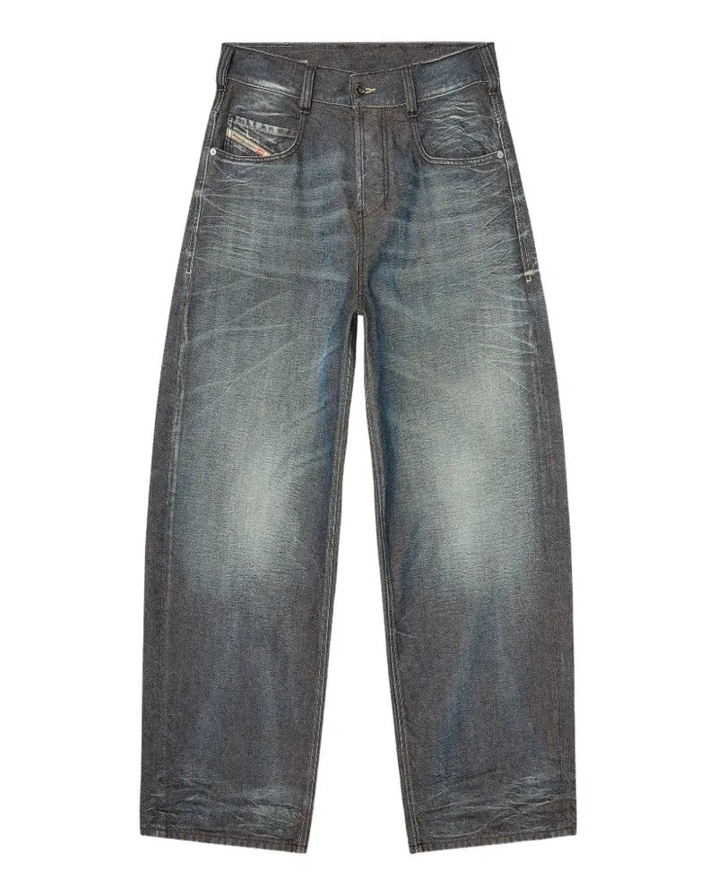 Diesel 1997 D-Enim-M Jeans mit lockerem Schnitt - Blau Blau