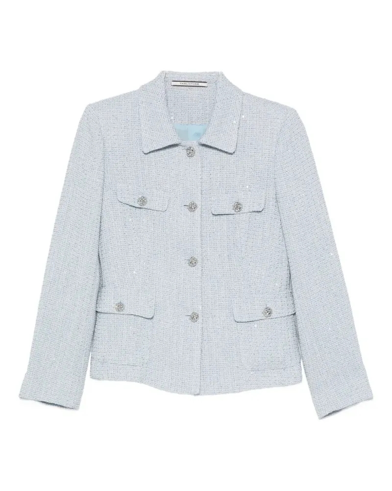 Tagliatore India embellished jacket - Blau Blau