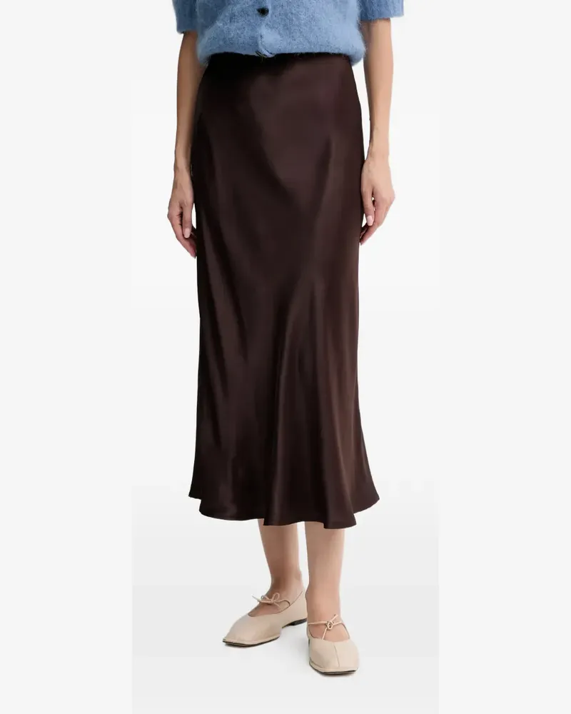 Day Birger et Mikkelsen Clea satin skirt - Braun Braun