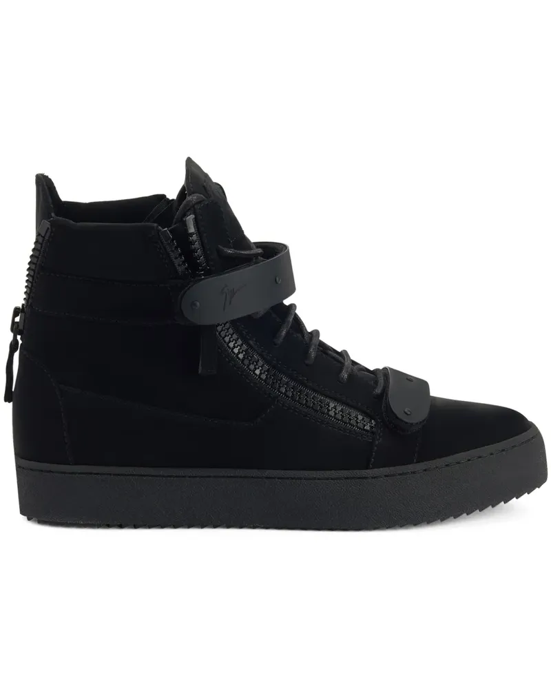 Giuseppe Zanotti Coby High-Top-Sneakers - Schwarz Schwarz