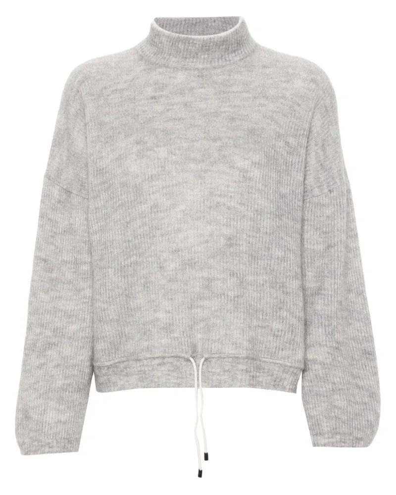 Brunello Cucinelli Gerippter Strickpullover - Grau Grau