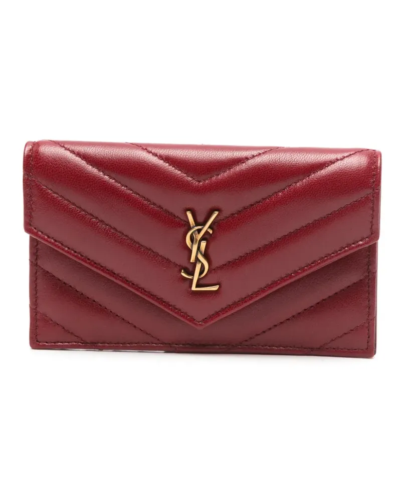 Saint Laurent Cassandre Portemonnaie - Rot Rot