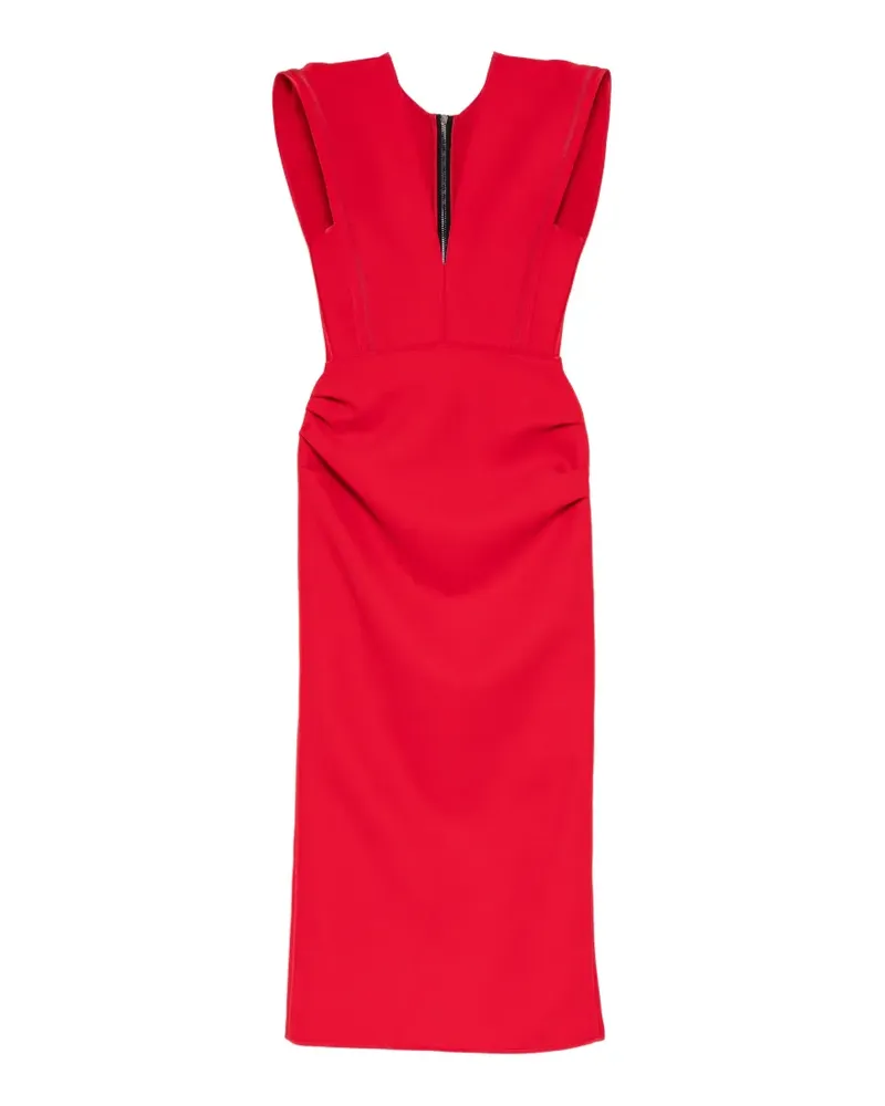 Maticevski Wingtip Kleid - Rot Rot