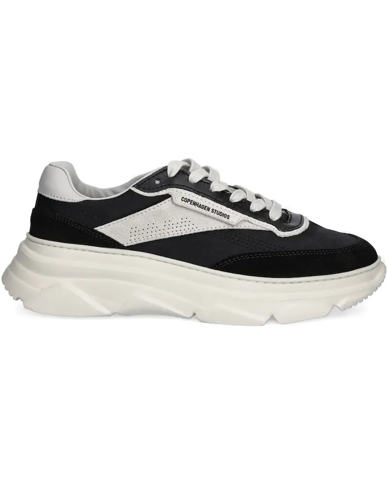 Copenhagen Perforierte CPH56 Sneakers - Schwarz Schwarz