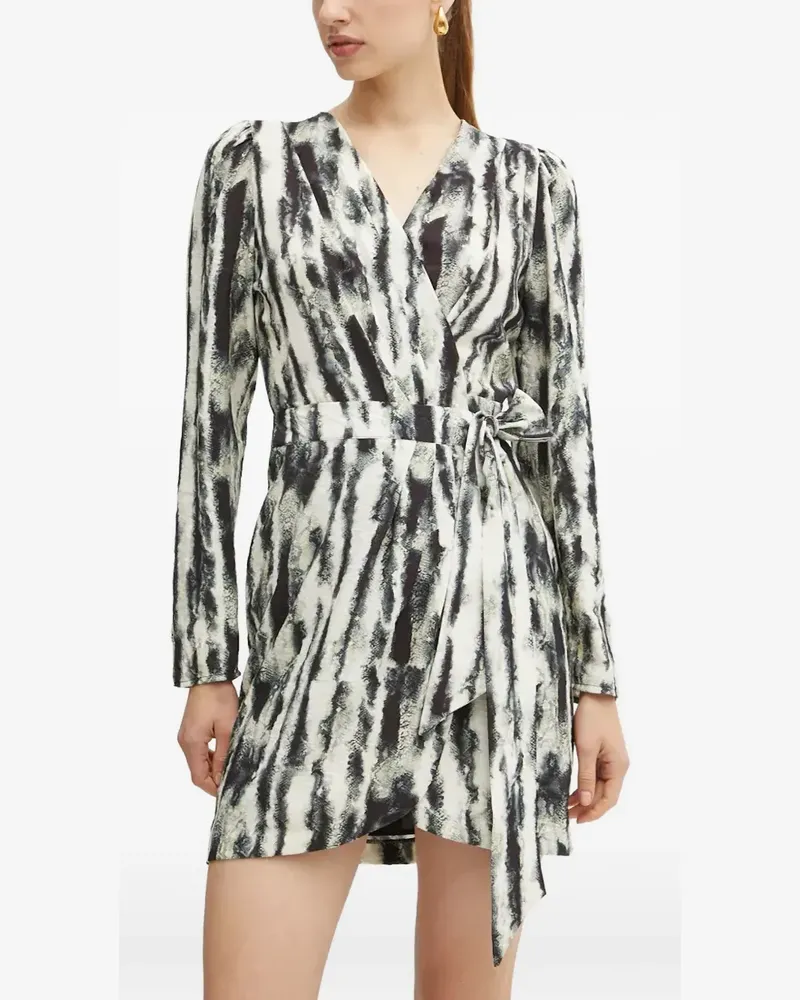 Morgan Kleid mit Gürtel - Weiß Weiß