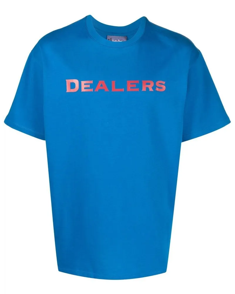 JUST DON T-Shirt mit Logo-Print - Blau Blau