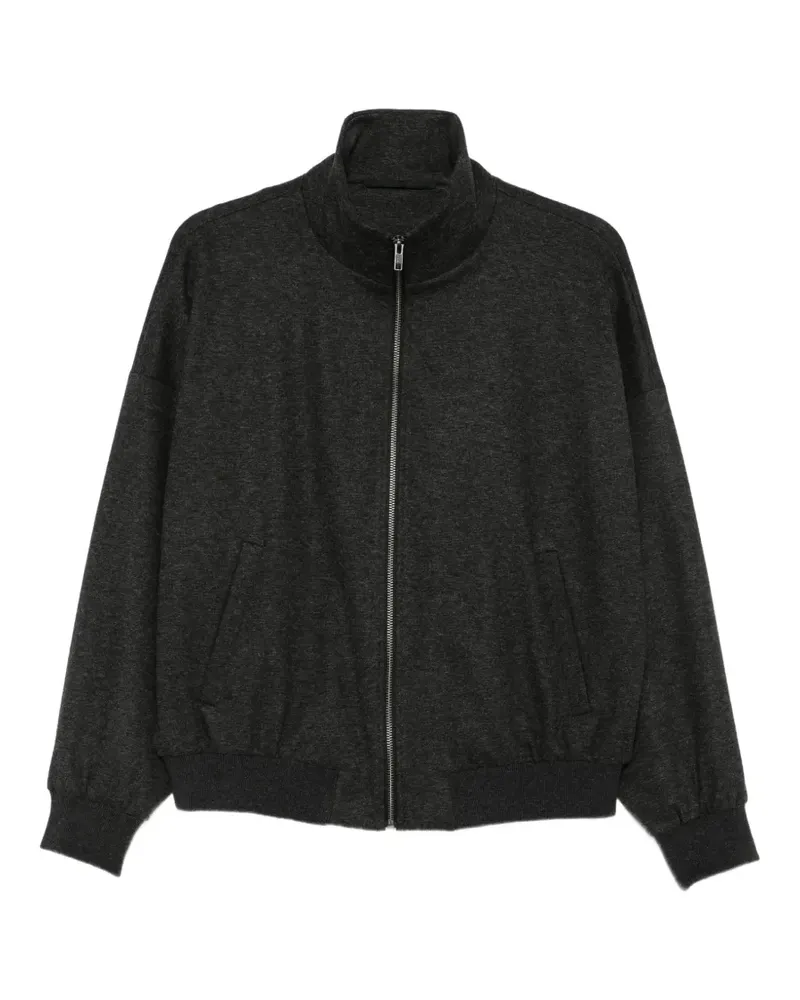 Drykorn Eyam zip-up bomber jacket - Grau Grau