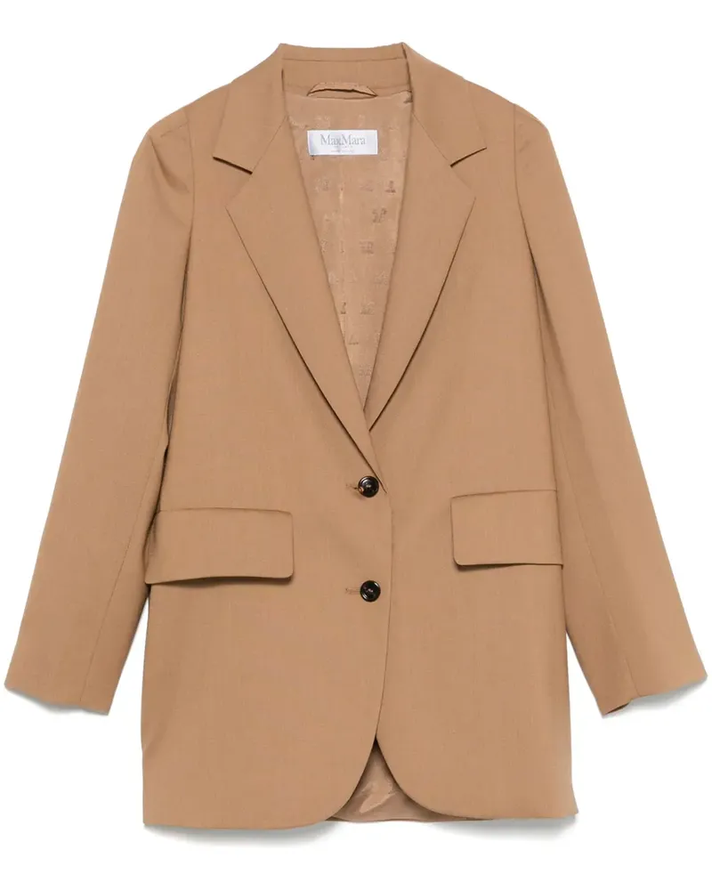 Max Mara Kitten Blazer - Braun Braun
