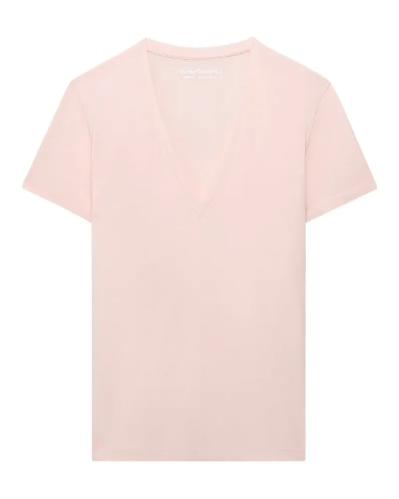 Another Tomorrow V-neck T-shirt - Rosa Rosa