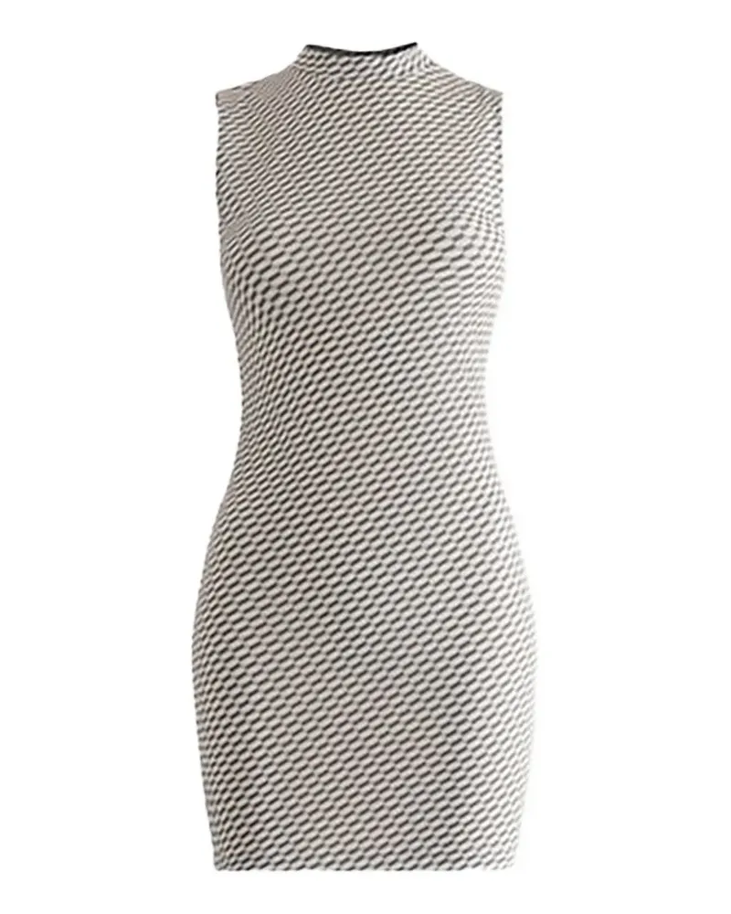 KITH Rumi Minikleid mit Monogramm - Schwarz Schwarz