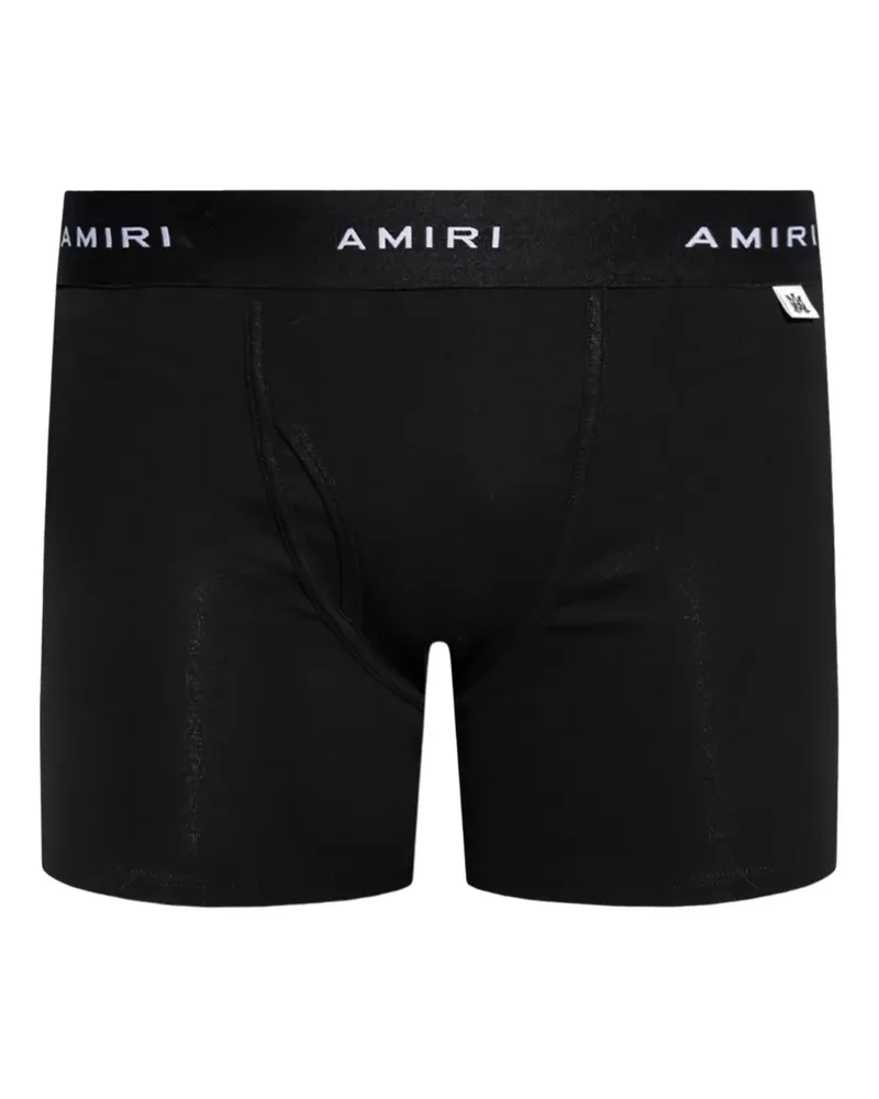 Amiri Boxershorts mit Logo-Bund (2er-Set) - Schwarz Schwarz