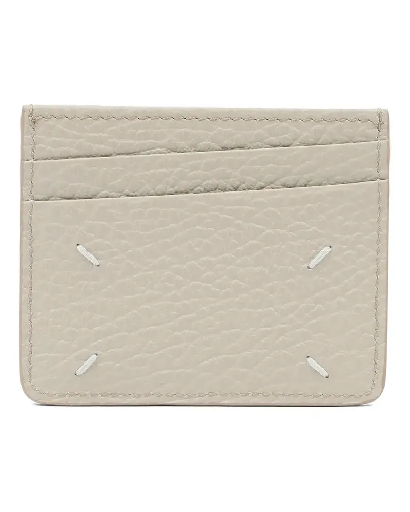 Maison Margiela leather card holder - Nude Nude