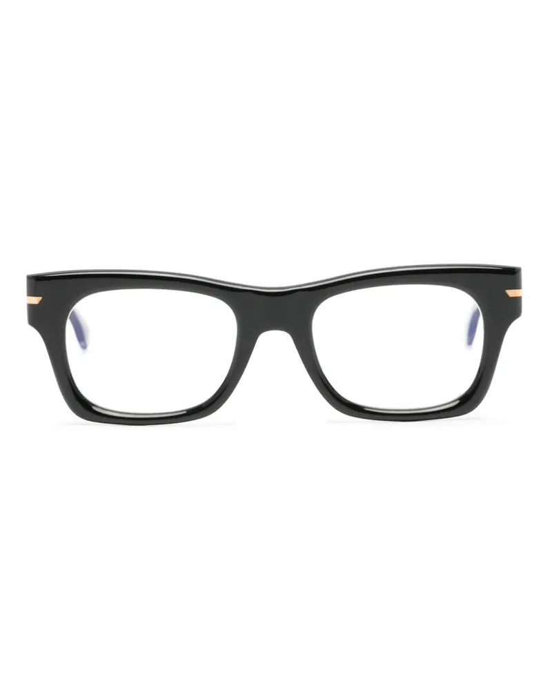 Victoria Beckham Brille mit eckigem Gestell - Schwarz Schwarz
