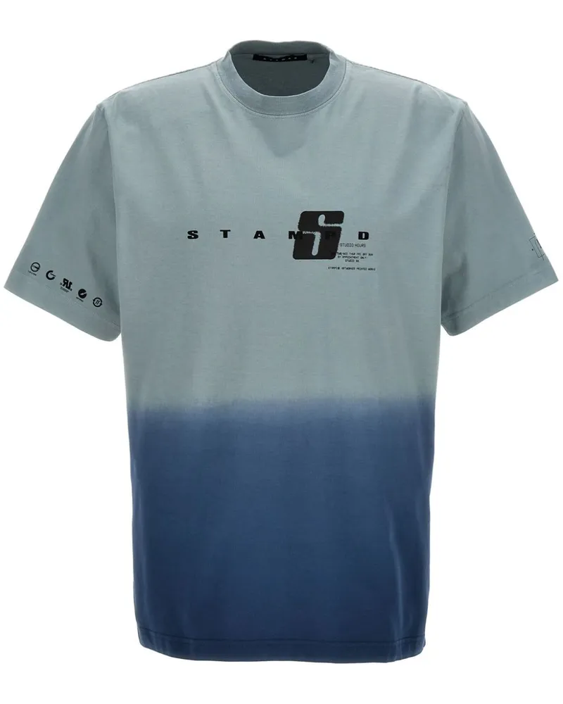 Stampd Elevation Transit T-Shirt - Blau Blau