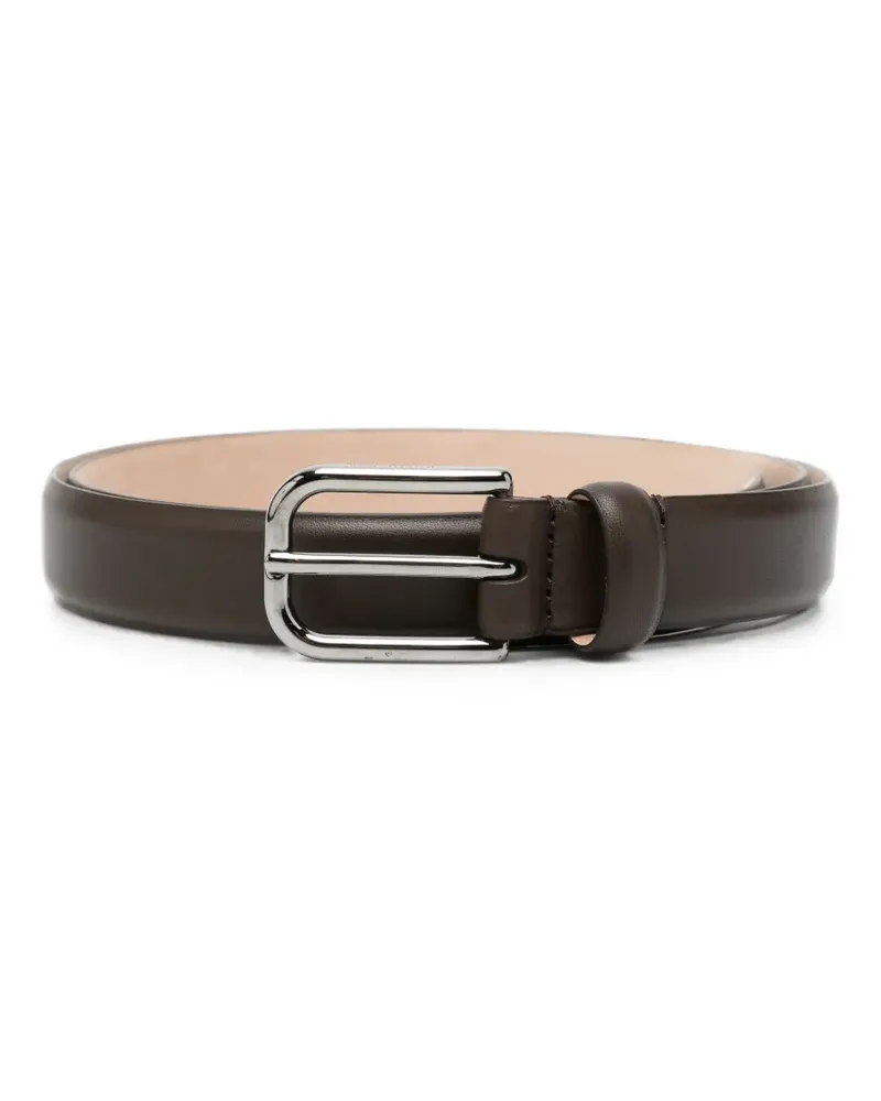 Giorgio Armani Schnallengürtel aus Leder - Braun Braun