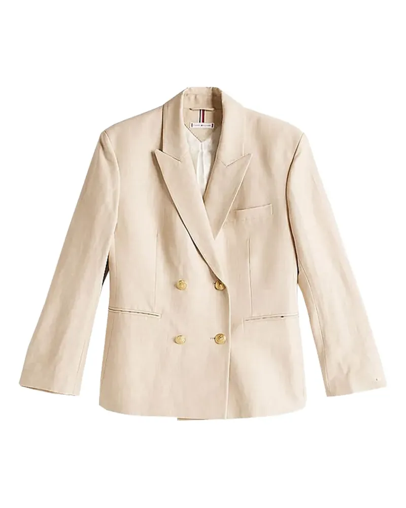 Tommy Hilfiger Doppelreihiges Sakko - Nude Nude