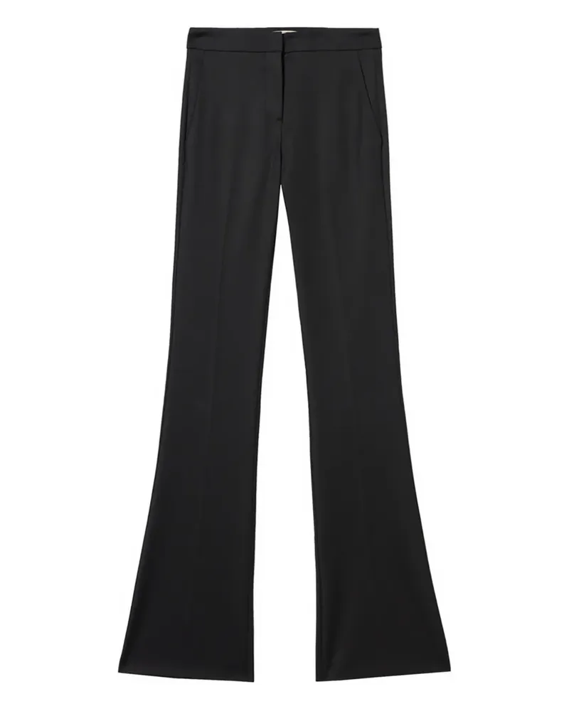 Blumarine diagonal-weave trousers - Schwarz Schwarz