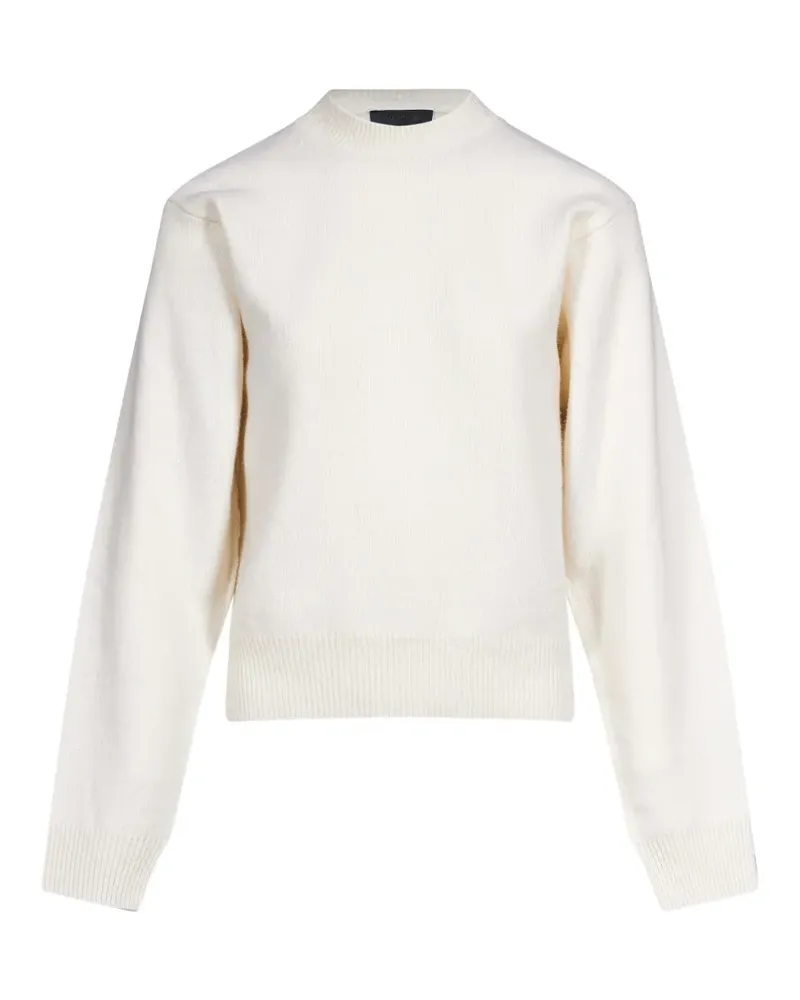 Haikure Pullover mit gerippten Details - Weiß Weiß