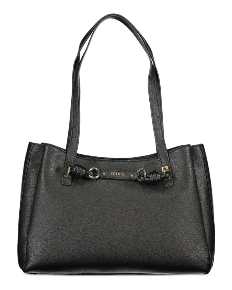 Guess Tote Bag mit Logo - Schwarz Schwarz