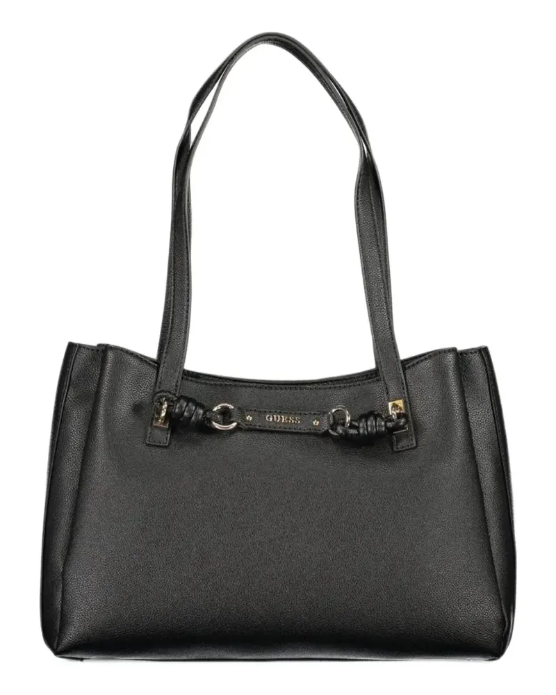 Guess Tote Bag mit Logo - Schwarz Schwarz