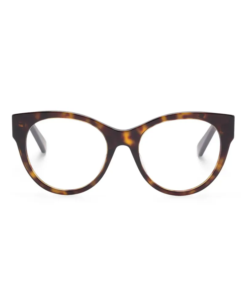 Bulgari Brille im Butterfly-Design - Braun Braun