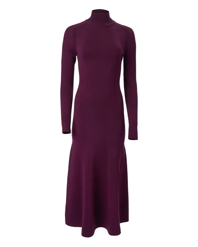 Carolina Herrera New York Kleid mit Rollkragen - Rot Rot