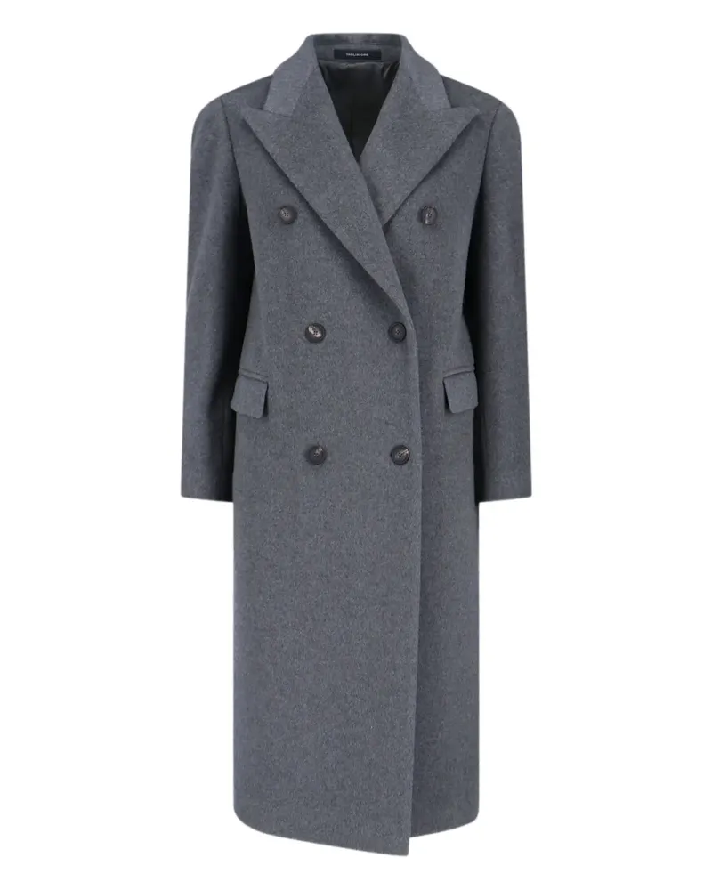 Tagliatore Doppelreihiger Jole Mantel - Grau Grau