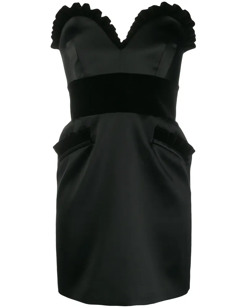 Moschino Enver' Kleid - Schwarz Schwarz