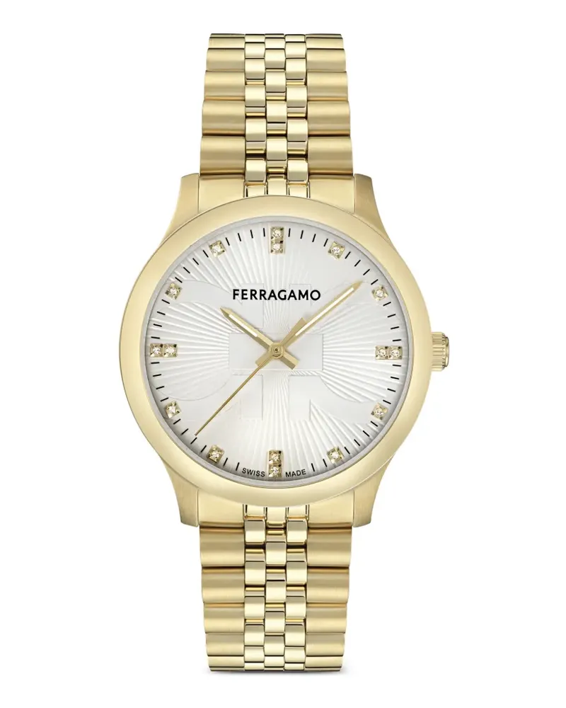 Ferragamo 40mm Duo watch - Weiß Weiß