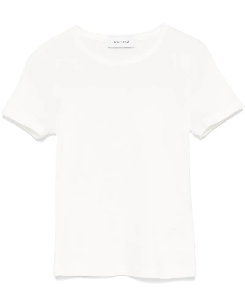 Matteau Klassisches T-Shirt - Weiß Weiß