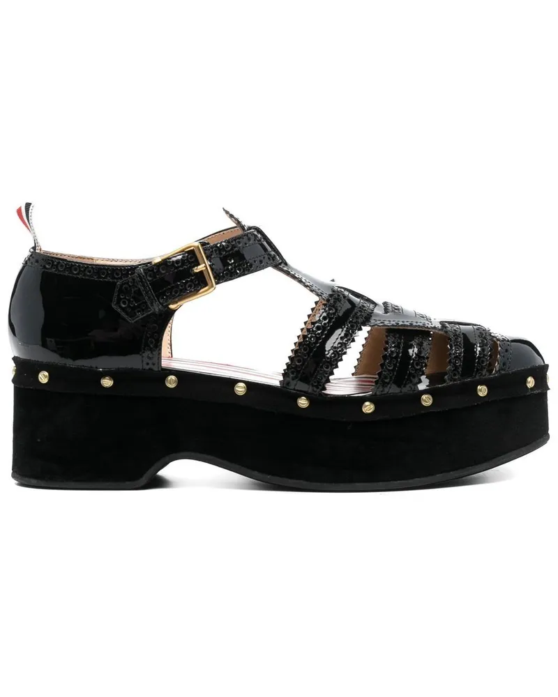 Thom Browne Fisherman Sandalen - Schwarz Schwarz