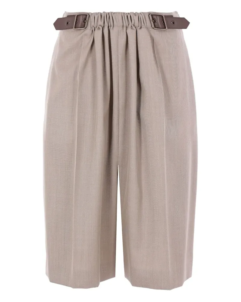 Loewe Shorts mit elastischer Schnalle - Nude Nude