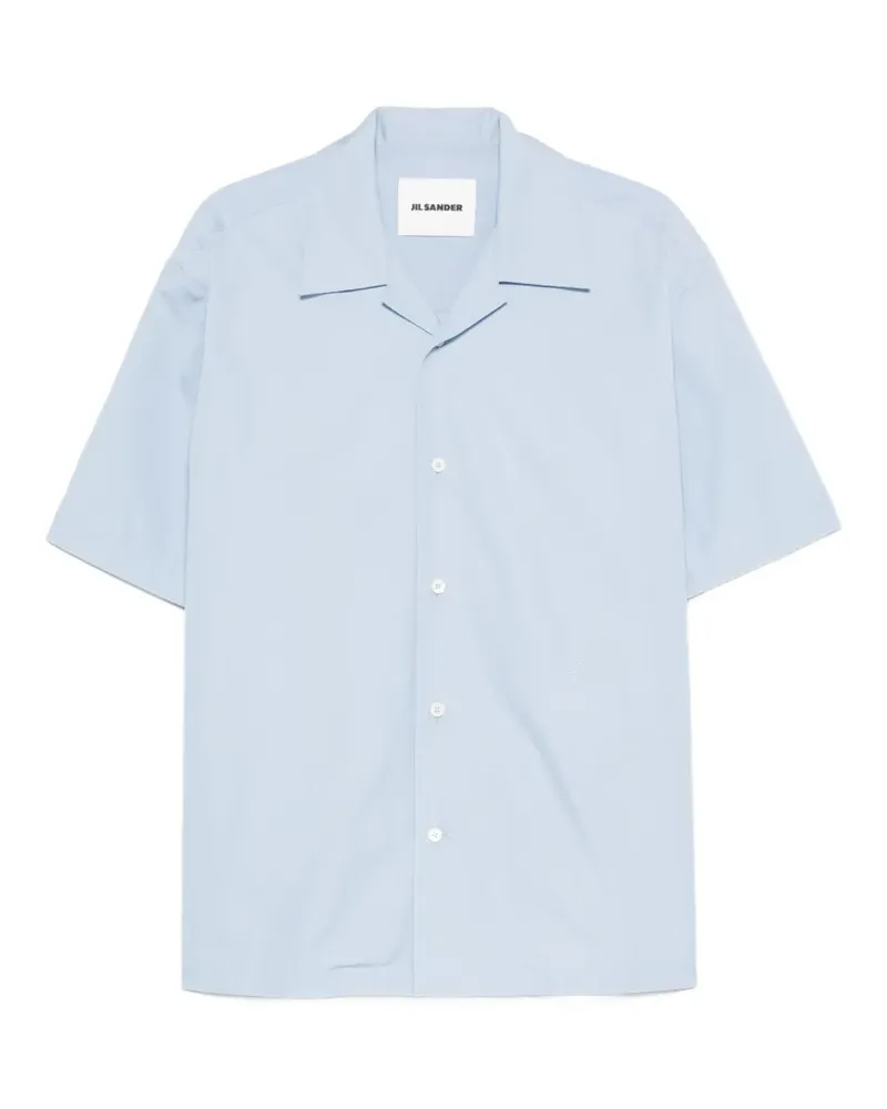 Jil Sander Kurzärmeliges Hemd - Blau Blau