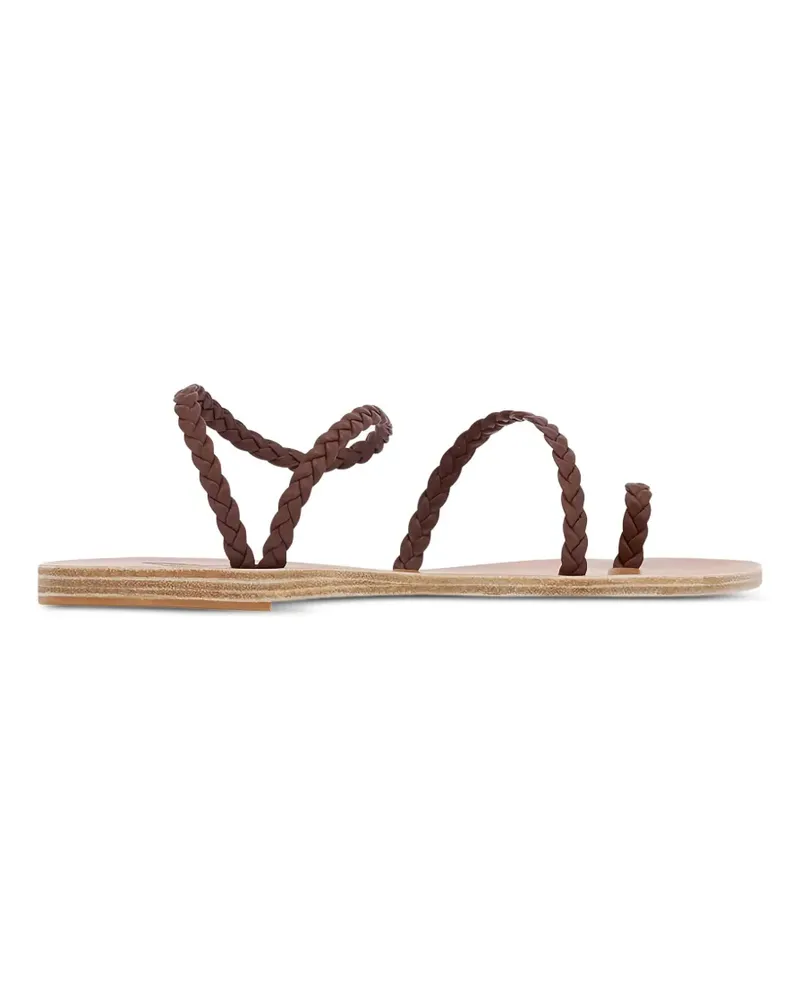 Ancient Greek Sandals Eleftheria braided sandals - Braun Braun