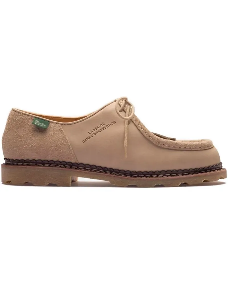 Paraboot x Universal Works Michael Derby-Schuhe mit Quasten - Nude Nude