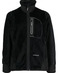 and wander Bomberjacke aus Fleece Schwarz