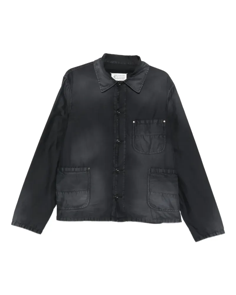 Maison Margiela patch-pocket jacket - Schwarz Schwarz