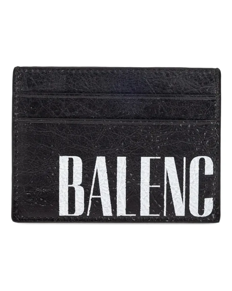 Balenciaga Klassisches Kartenetui - Schwarz Schwarz