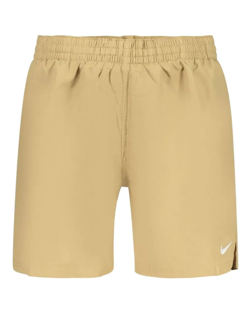 Nike logo-embroidered elasticated shorts - Nude Nude
