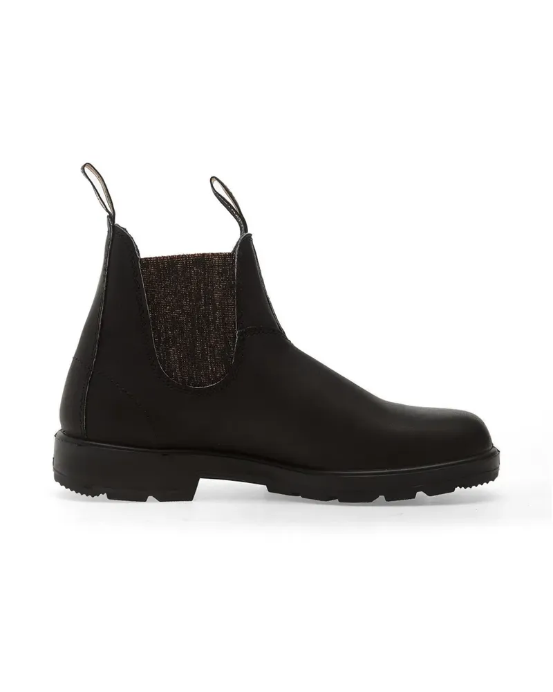 BLUNDSTONE Knöchelhohe Lederstiefel - Schwarz Schwarz