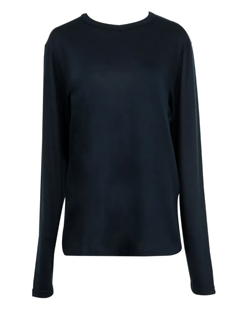 Gabriela Hearst Langarmshirt - Blau Blau