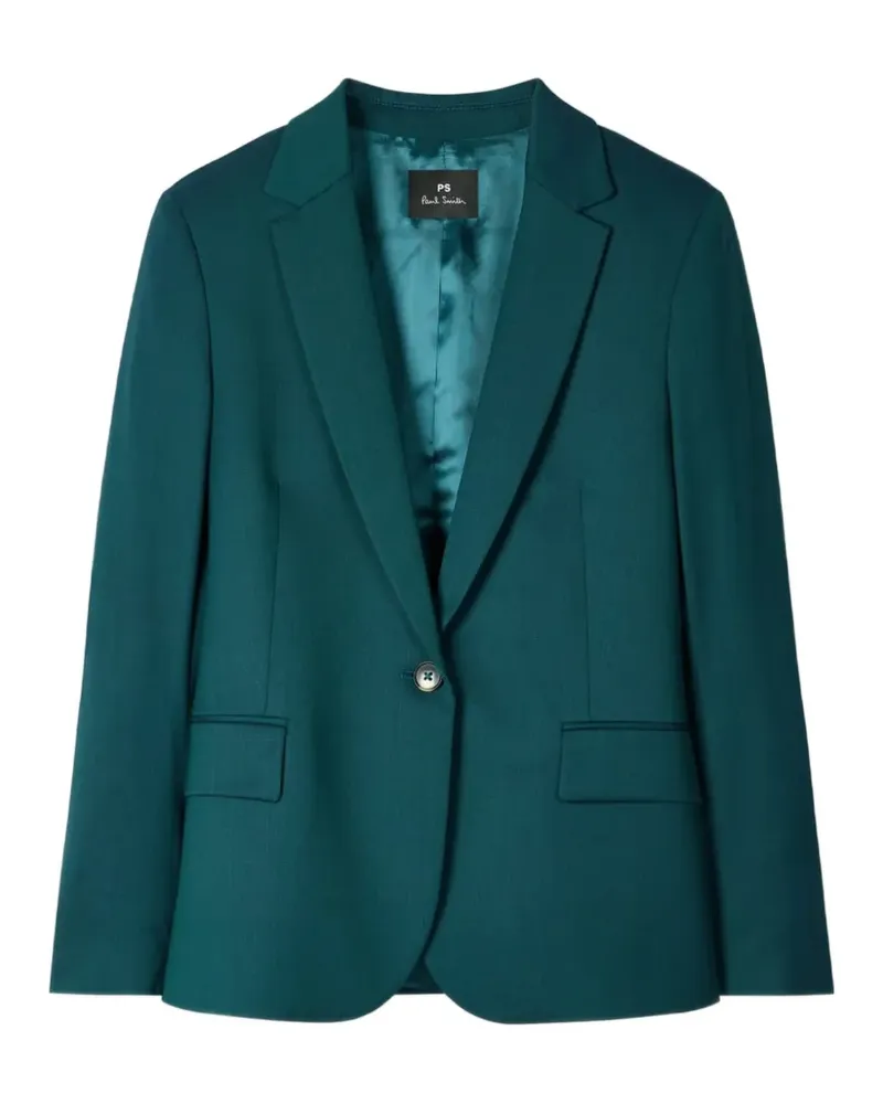 Paul Smith Sakko mit fallendem Revers - Grün Grün