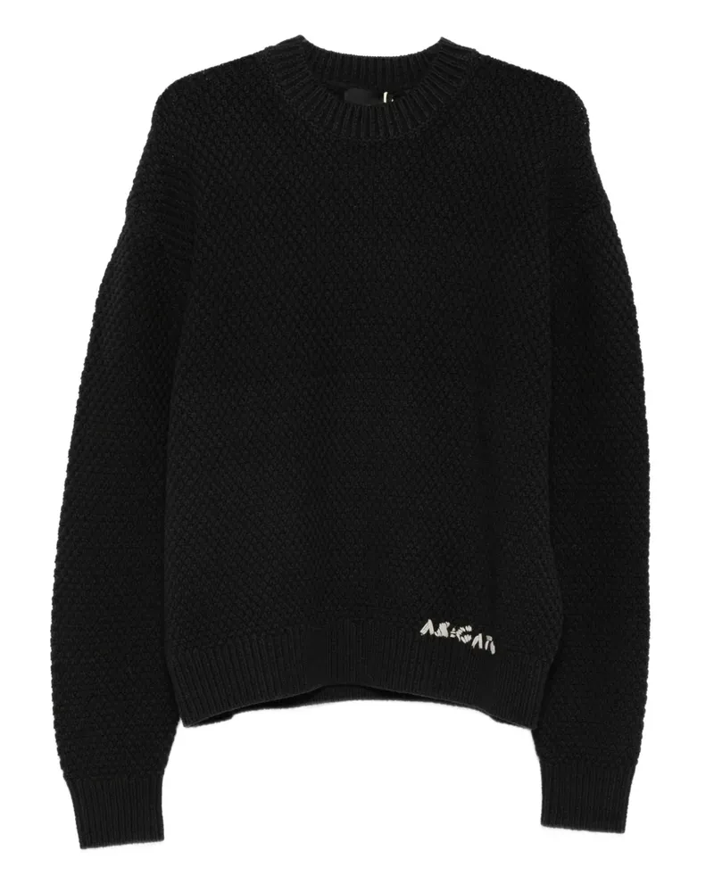 Axel Arigato Pullover mit Rundhalsausschnitt - Schwarz Schwarz