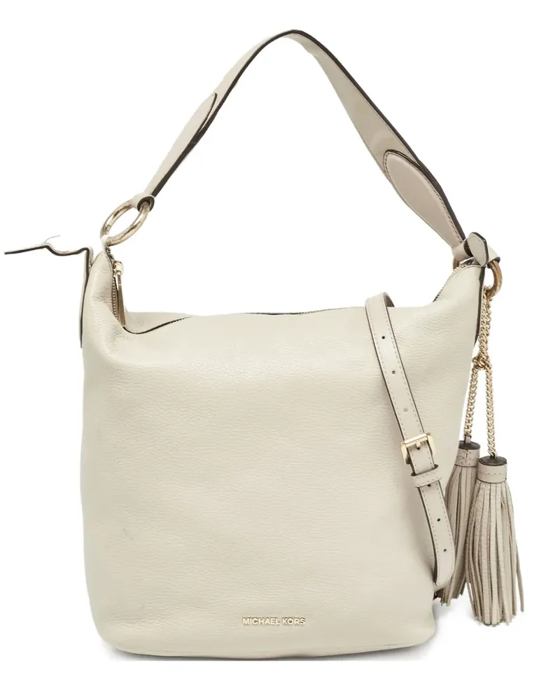 Michael Kors Pre-owned Elana Schultertasche mit Quasten - Grau Grau