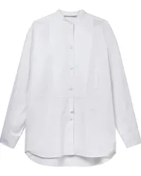 Stella McCartney Plastron Hemd Weiß