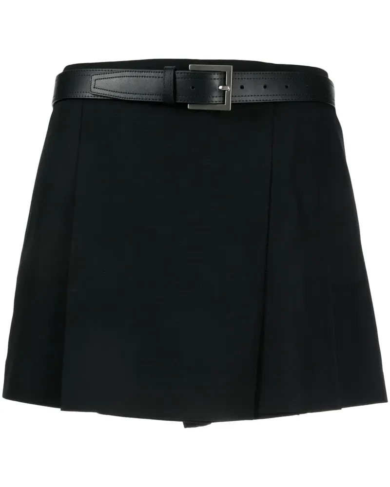 JUUN.J Shorts mit Gürtel - Schwarz Schwarz
