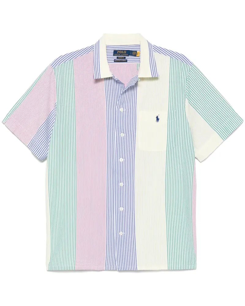 Ralph Lauren Seersucker-Hemd - Blau Blau