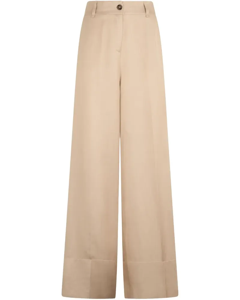 Liu Jo Hose mit weitem Bein - Nude Nude
