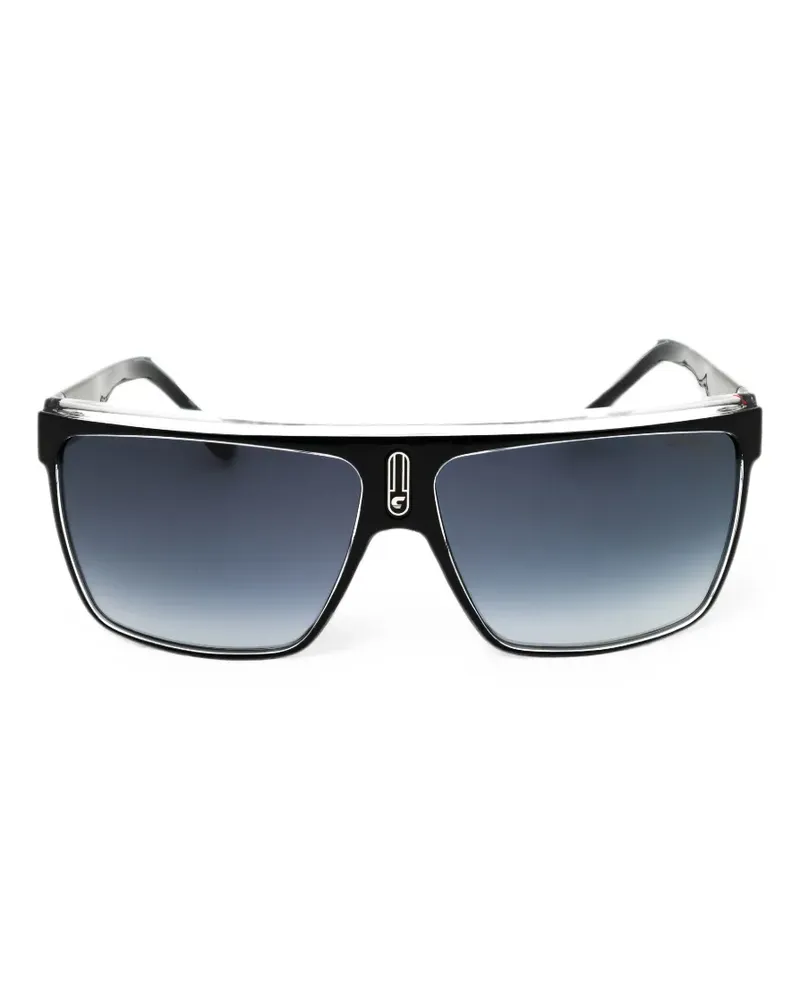 Carrera rectangle-frame sunglasses - Schwarz Schwarz